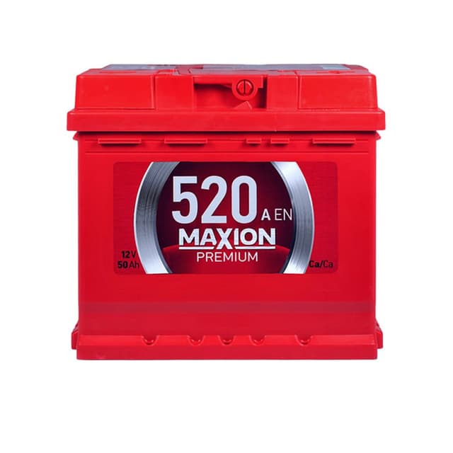 MAXION PREMIUM 50Ah 520A 12V L+ (175x190x207)
