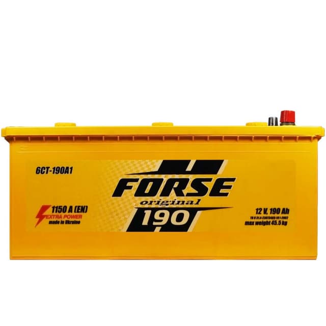 Forse  190Ah 1350A 12V (223x223x513)